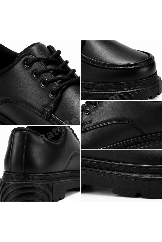 Premium selective Kömür Cilt Günlük Erkek Ayakkabı Rahat Casual Modern Sneaker KB X6