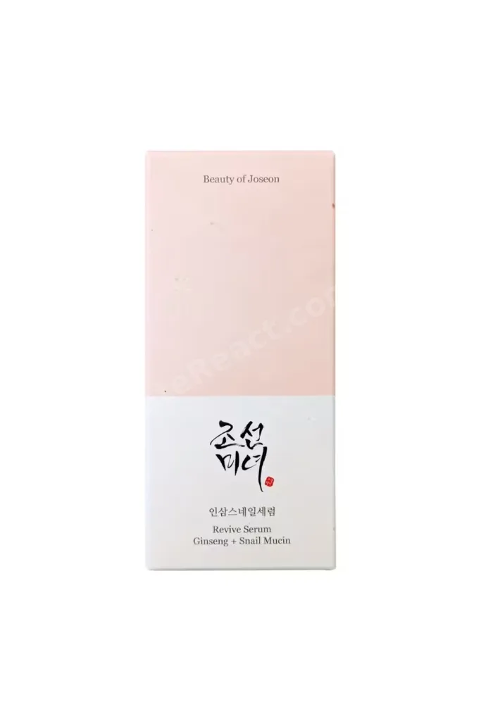 Revive Serum: Ginseng + Snail Mucin - Onarıcı ve yaşlanma karşıtı serum 30 ml-(MS Beauty)