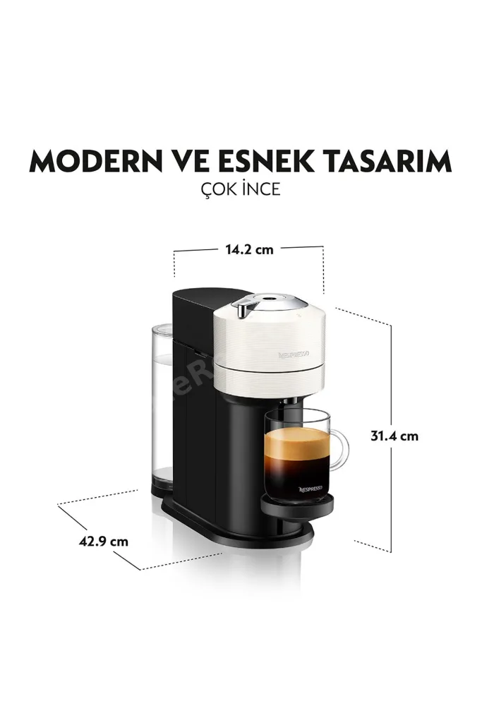 Vertuo Next C White Kapsül Kahve Makinesi