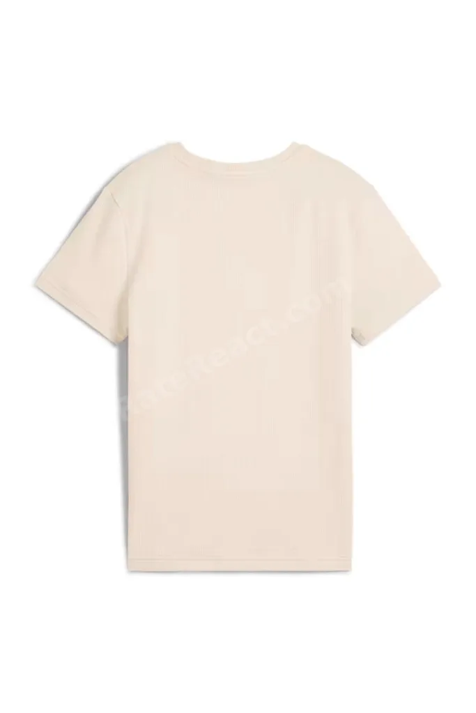 Her Kadın Bej Günlük Stil T-Shirt 68505387