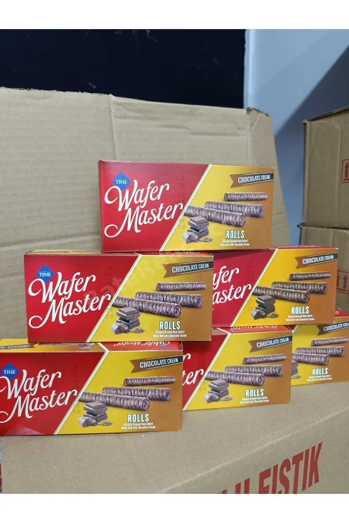 ÇİZMECİ TİME ÇİKOLATALI RULO GOFRET 65GR 6 ADET