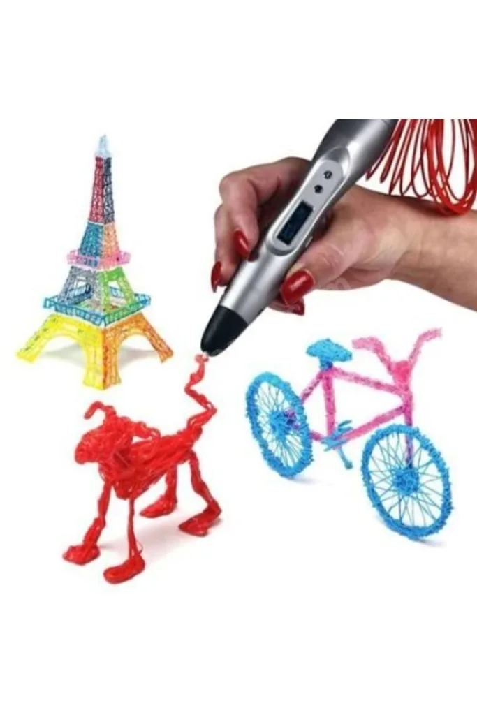 3d Üç Boyutlu Yazıcı Kalem Pembe