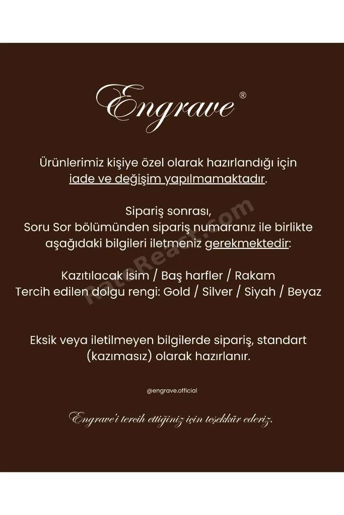 Kişiye Özel El Kazımalı İsimli Premium Gold Metal Cep Aynası - El İşçiliği - Kişiye Özel Hediye