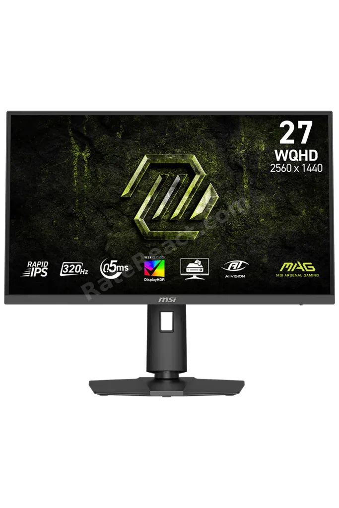MAG 274QPF X32 27″ 320Hz 0.5ms 2K AdaptiveSync HDR400 Pivot WQHD Rapid IPS Gaming Monitör