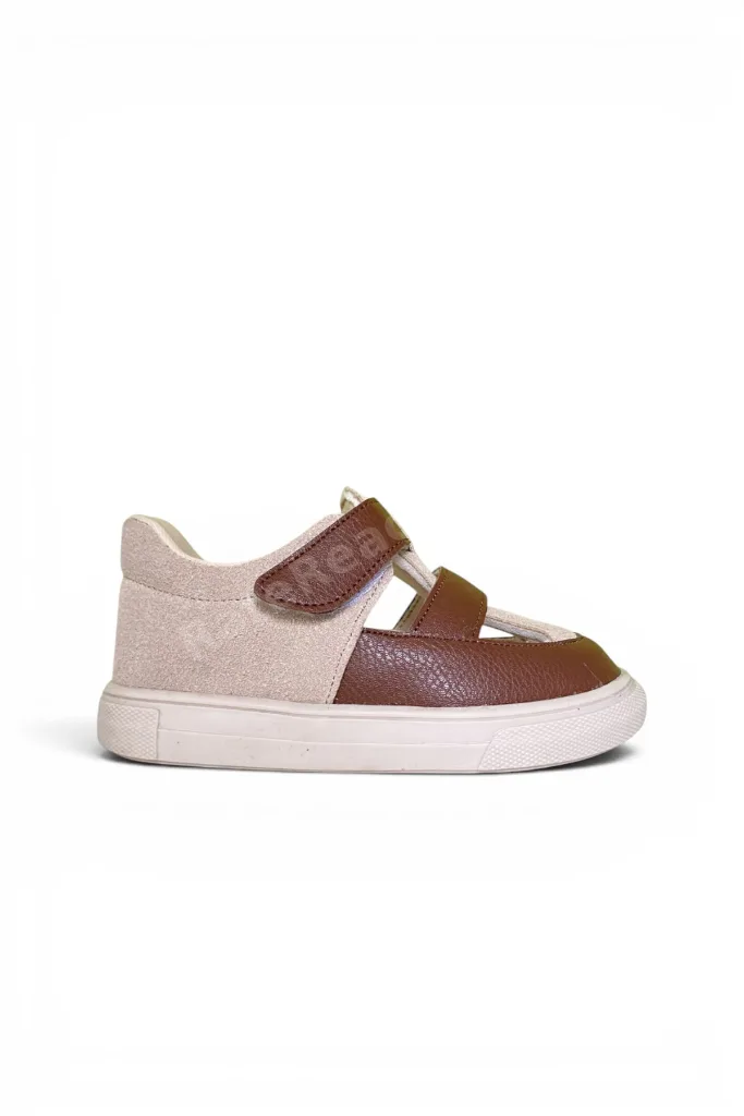 Mino Ortopedik Günlük Unisex Cırtlı Hafif Rahat Tabanlı Çocuk Spor Sandalet 21-25 Numara