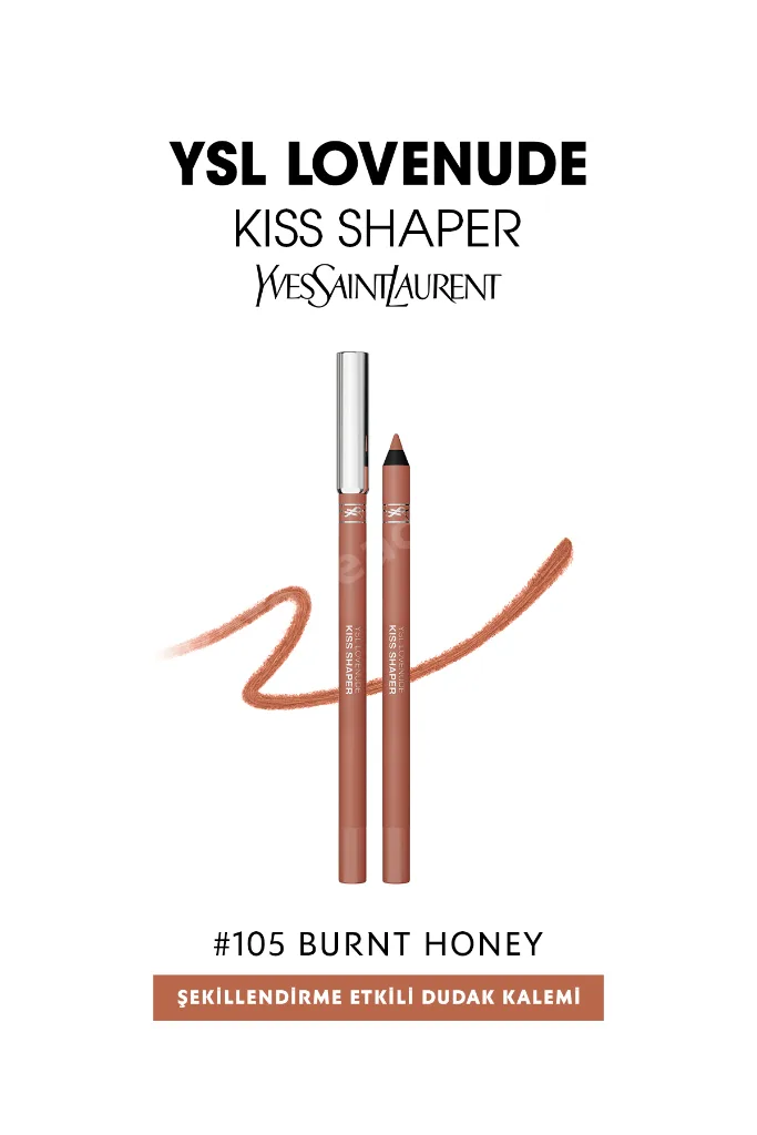 Ysl Lovenude Kiss Shaper Şekillendirme Etkili Dudak Kalemi 105 Burnt Honey 3614274736304