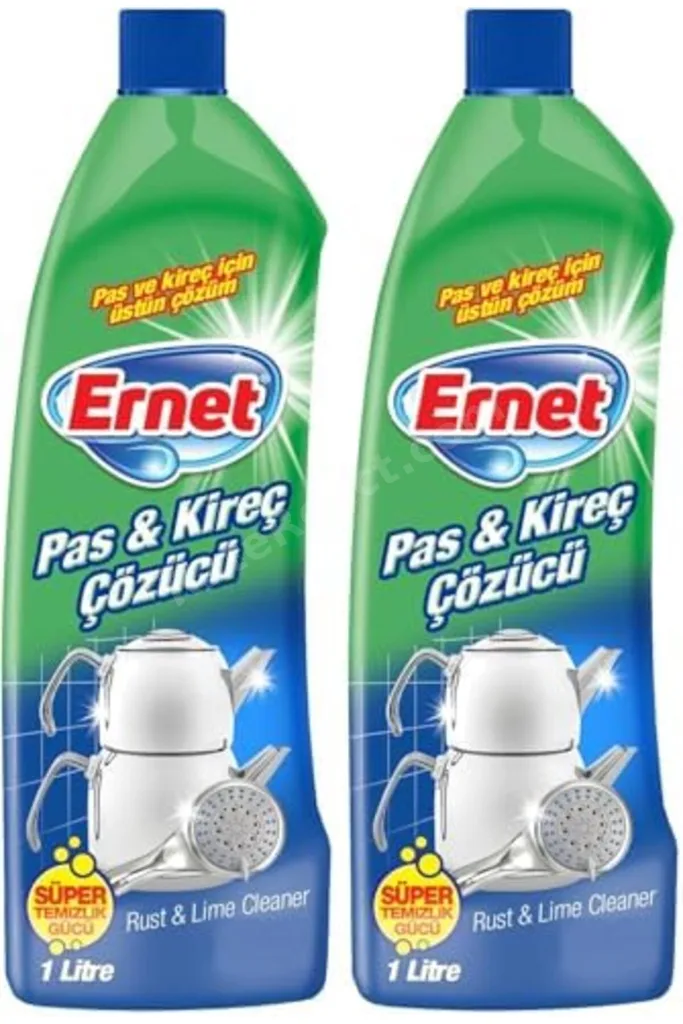TTKTEKNOLOJİ Ernet Süper Likit Pas Ve Kireç Çözücü 1 lt 2li paket TTKTEKNOLOJİ 2026 395519