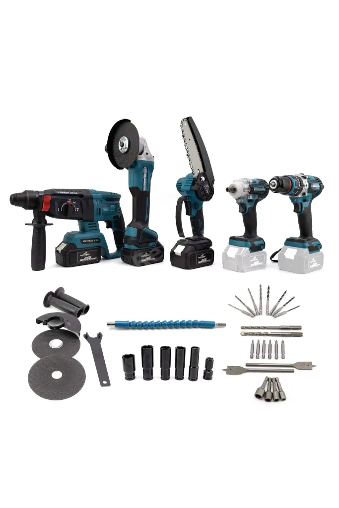 Beşli Set MK350 (Budama testeresi 10mm Ç.MANDREN+S.SIKMA+Ş.SPRAL+Ş.HİLTİ)