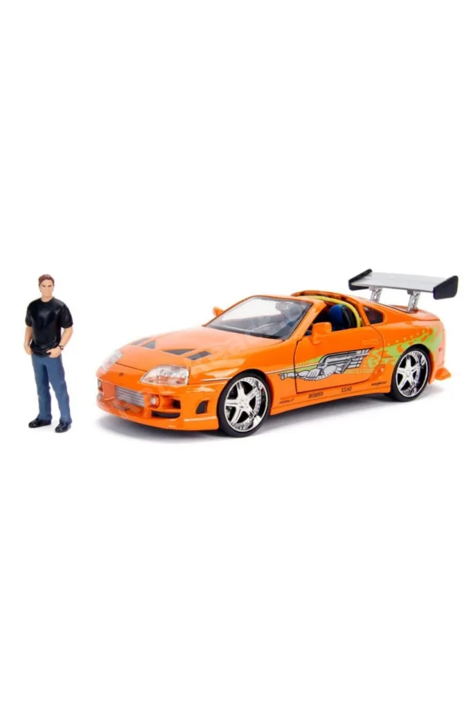 Hızlı ve Öfkeli 1995 Toyota Supra Model Aracı ve Figürü