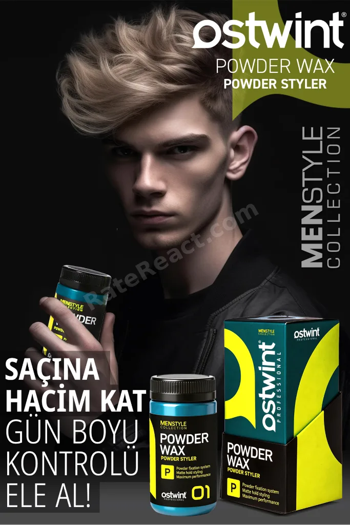 Saç Şekillendirici Toz (PUDRA) Wax Sert Yeşil 20 gr