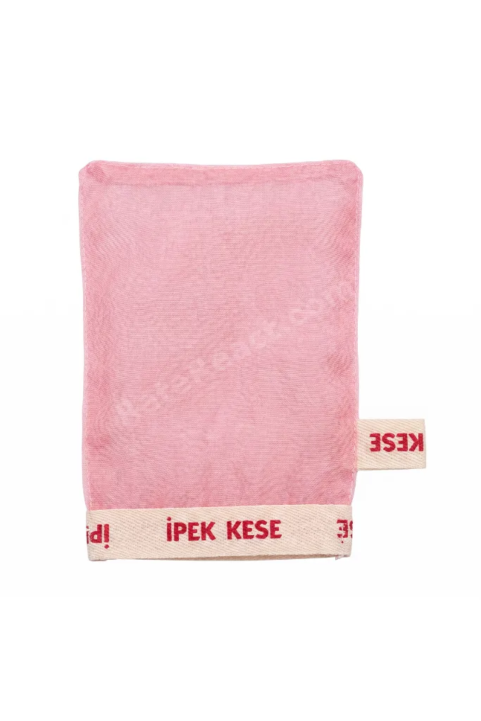 Hakiki İpek Yüz ve Boyun Kesesi - Yüz Peeling Hassas Cilt Bakım Kültürü Ölü Deri Soyma Doğal