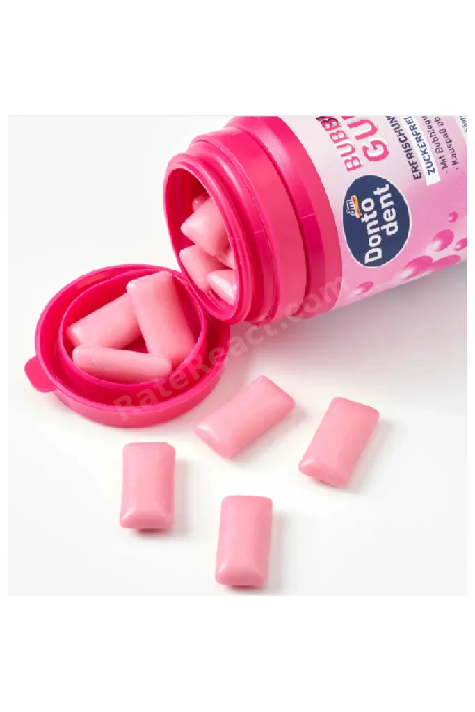 Bubble Gum Şekersiz Çiğneme Sakızı Bubble Gum Aromalı 50 Adet
