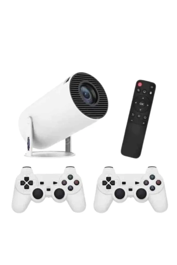 4K Wireless Çift Kollu Kumandalı Oyun Projeksiyonu Retro Video Oyunu Yeni Nesil - LSNTKN-RS4