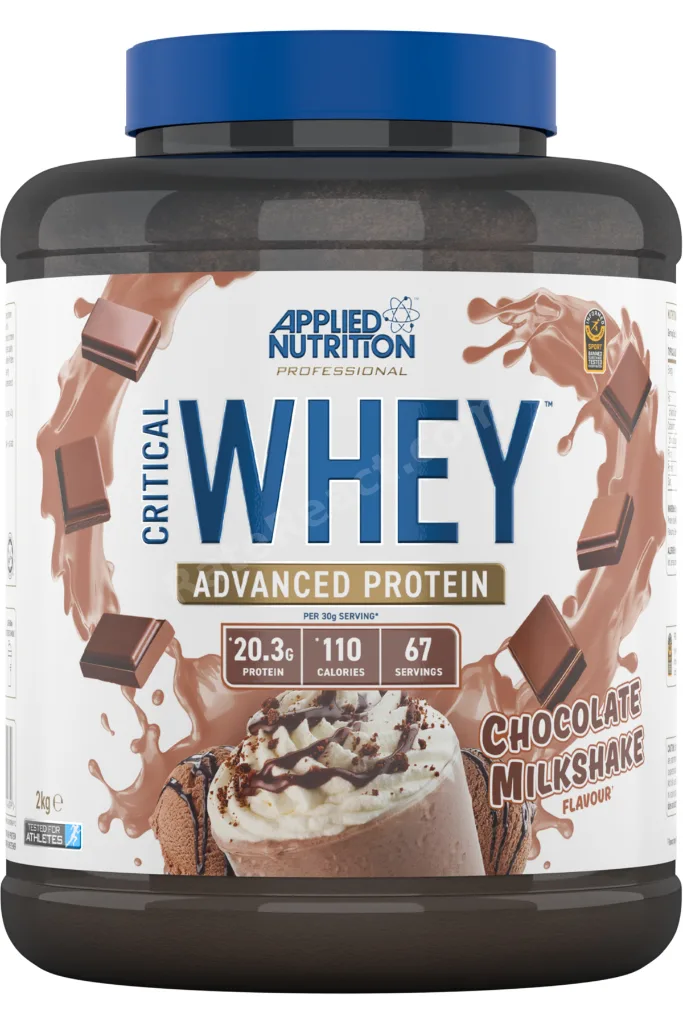 Critical Whey Çikolatalı Milkshake 2kg Kas Gelişimi ve Yüksek Performans Destekleyici Protein Tozu