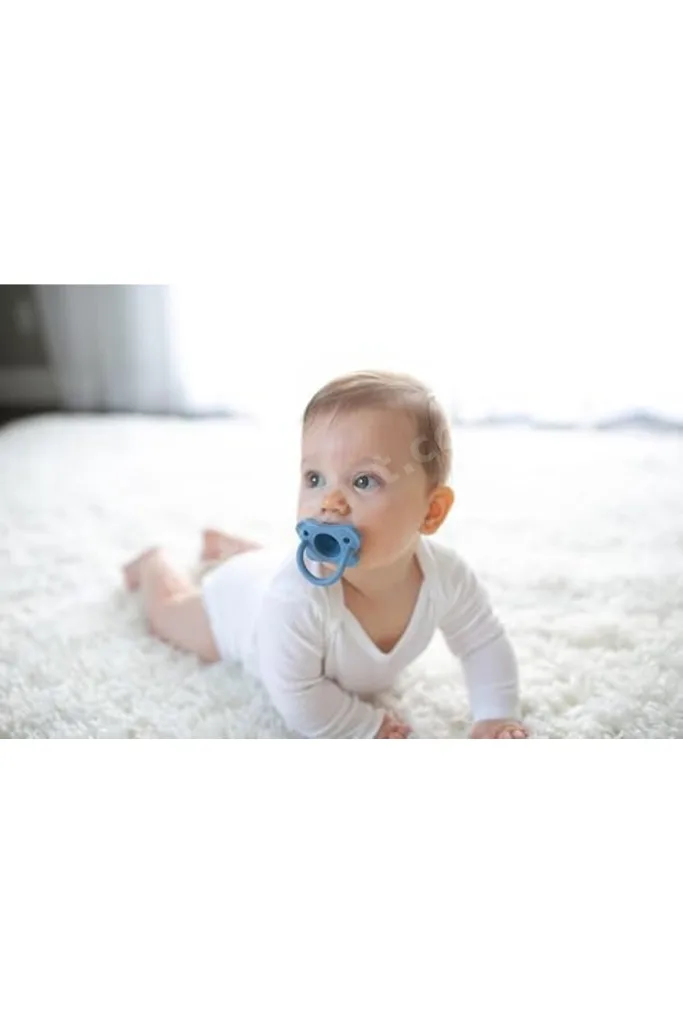 TTKTEKNOLOJİ Dr. Brown's HappyPaci Silikon Emzik 0-6m, Mavi, Tekli Paket TTKTEKNOLOJİ 2026 395519