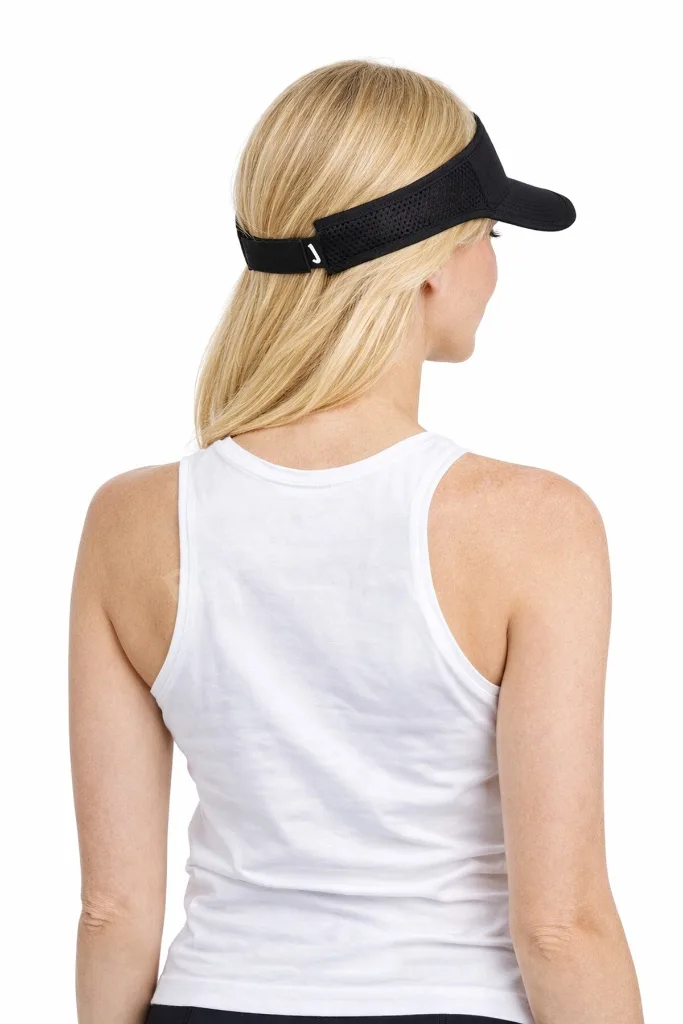 Sportswear Pro Swoosh Aerobill Featherlight Unisex Tenis Vizörü Şapka Siyah