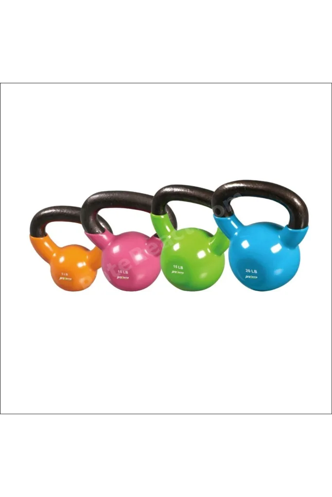 KTB-8 Dışı Vinil Kaplı İçi Çelik Döküm Kettlebell 8 Kg