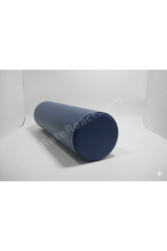 Spor Salonu Yer Minderi Silindir Pozisyon Rehabilitasyon Minderi 15x30 Cm Mavi