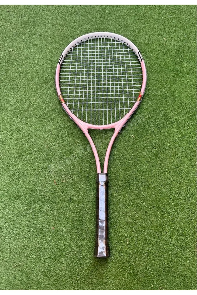 Pro Tenis Raketi 27 İnç Pembe Yüksek Kalite Düşük Sarsılma