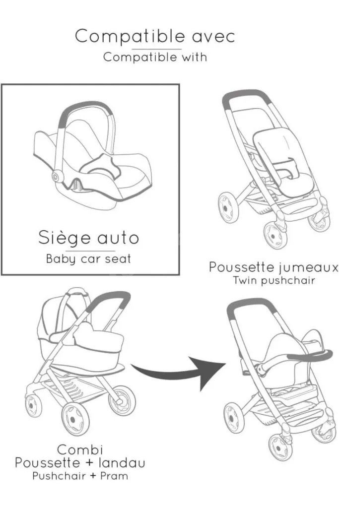 Maxi-Cosi Oyuncak Bebek Araba Koltuğu - Adaçayı Yeşili 240244