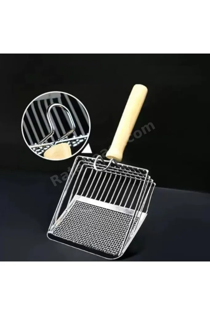 TTKTEKNOLOJİ Paslanmaz Metal Kedi Köpek Kum Temizleme Metal Küreği – Dayanıklı ve Ergonomik Tuvalet