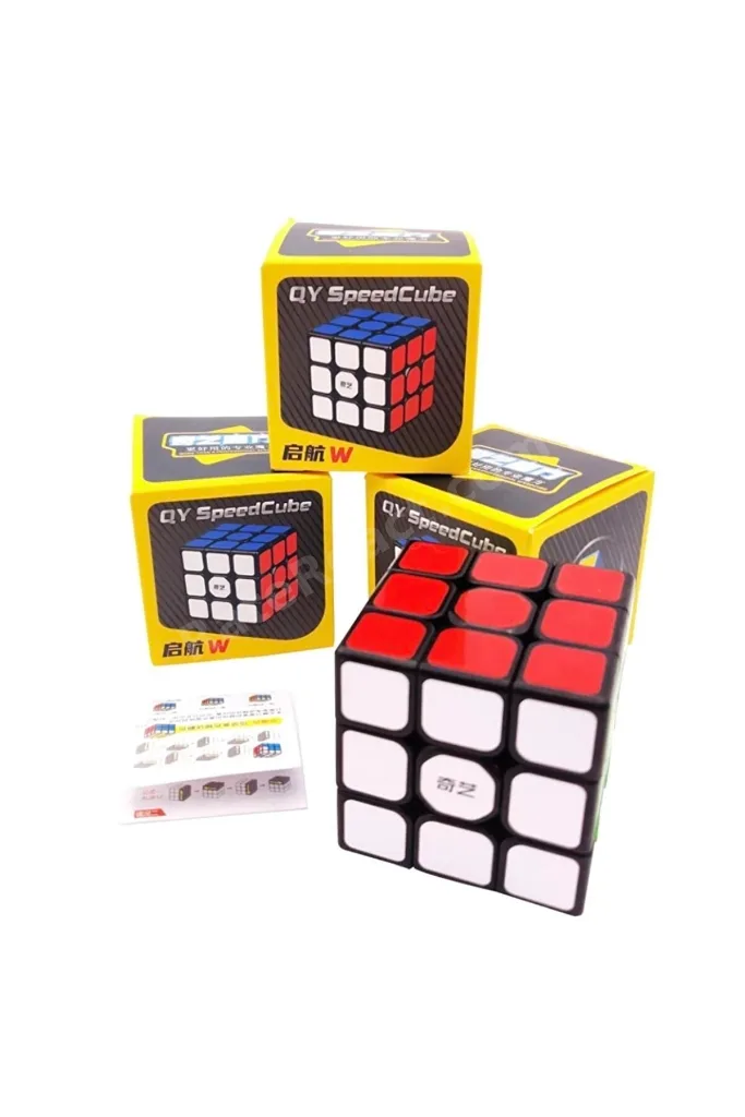 Qiyi 3x3 Speed Cupe Hızlı Profesyonel Dekompresyon Rubik Küp Zeka Küpü Akıl Küpü Sabır Küpü