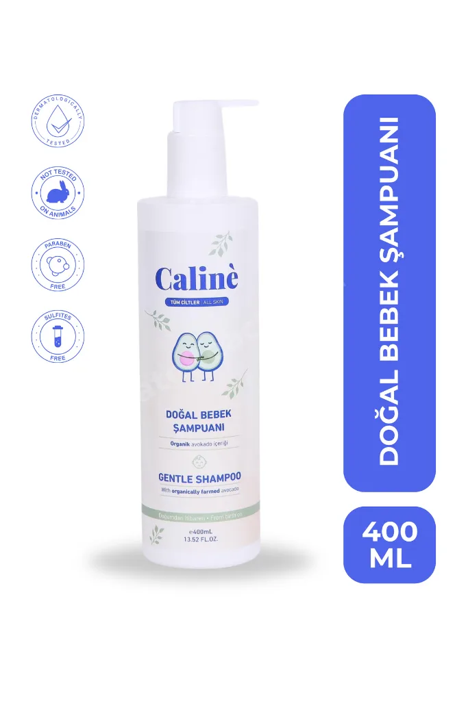 Doğal Yenidoğan Bebek Şampuanı 400 ml -gentle Cleansing Gel