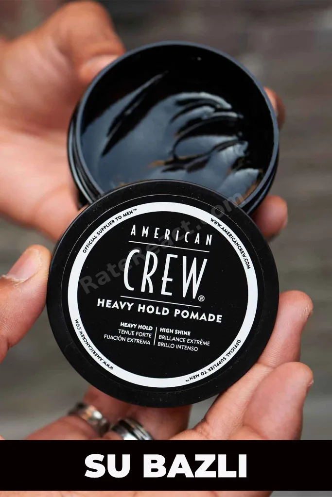 Heavy Hold Pomade 85 g – Gün Boyu Sabit Ultra Güçlü Parlak Erkek Wax