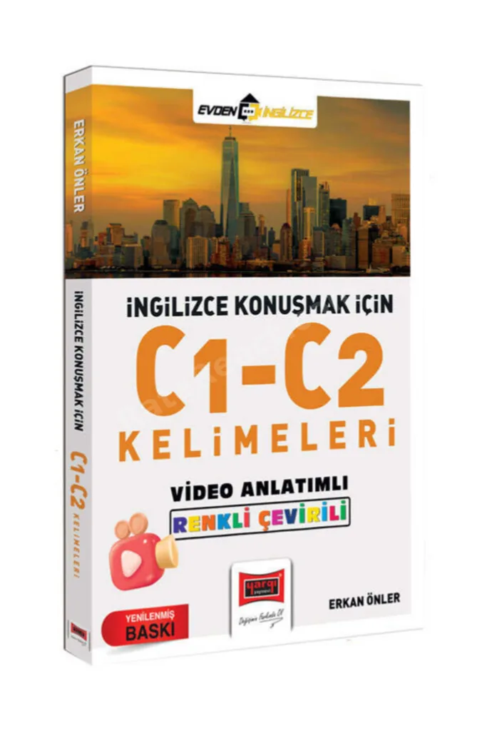 Erkan Önler İle İngilizce Öğrenme ve Kelimeler Seti Temel Orta Başlangıç