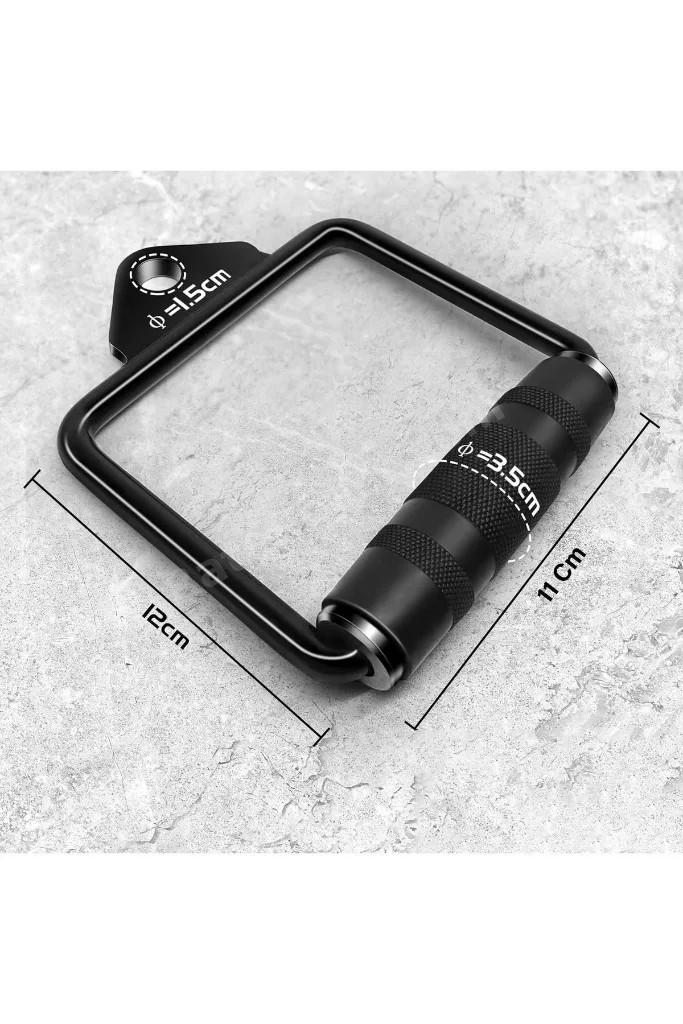 6'li Fitness Aparat Seti - Lat Pushdown - V Bar - Rowing Bar - Triceps Bar - Triceps Halatı