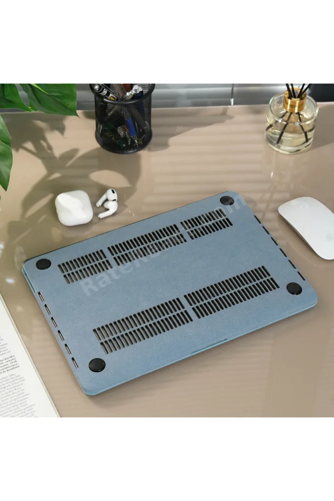 MacBook Pro 13 inç Kılıf M1 M2 Kumaş Kaplama Sert Kapak 360 Darbe Koruma A2338 A2289 A1706 Uyumlu
