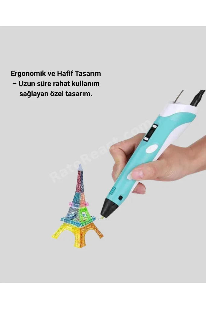 ACONCEPT Üç Boyutlu 3D Yazıcı Kalem ABS ve (34037) PLA Uyumlu
