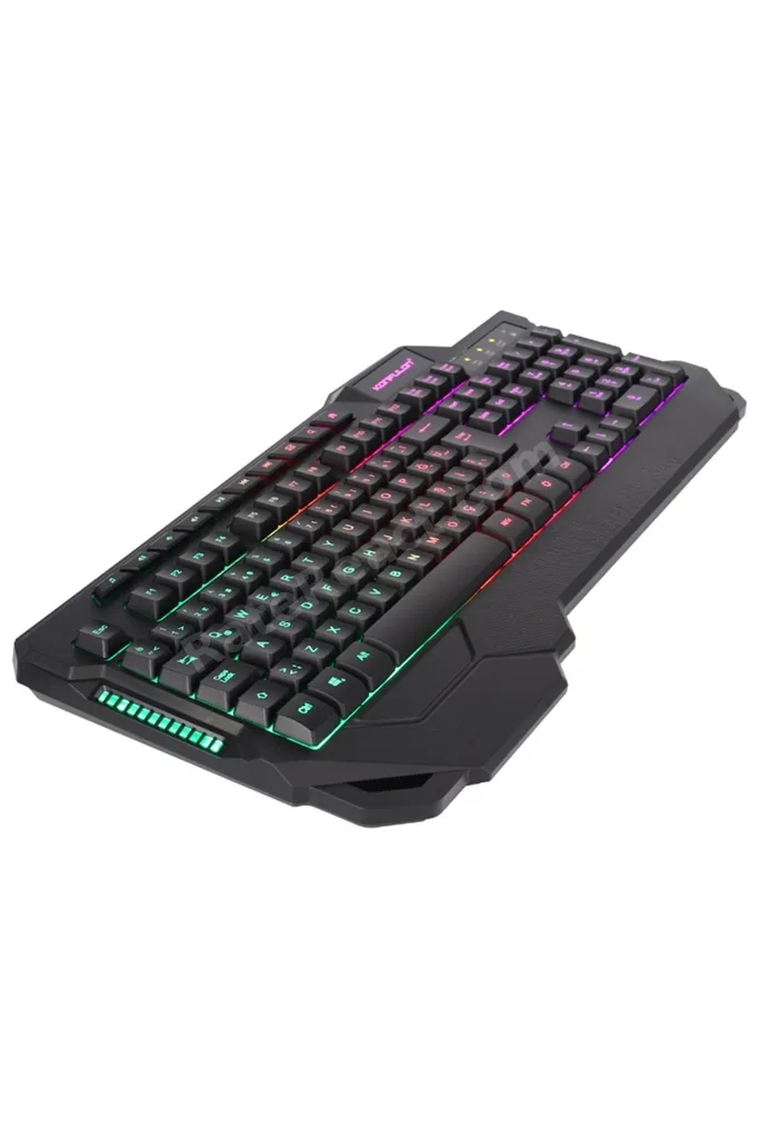 Konfulon MK80 RGB Işıklı Türkçe Q Kablolu Mekanik Klavye
