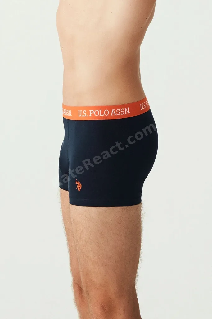 Erkek Lacivert 3 Lü Boxer