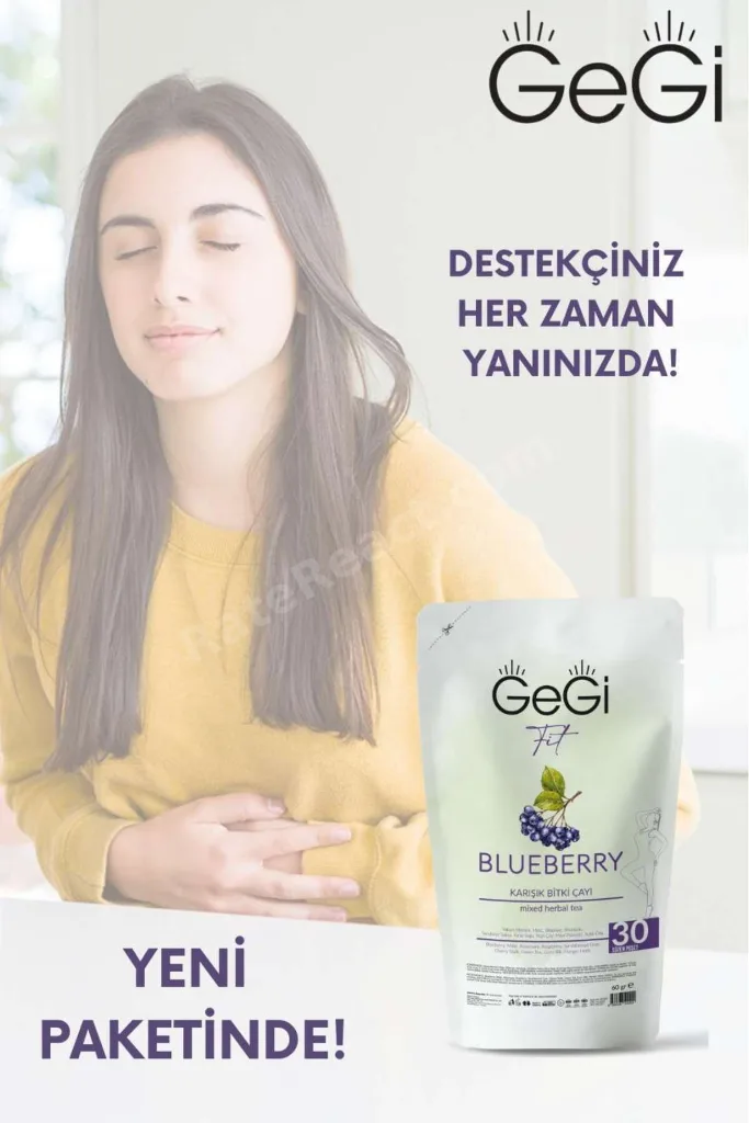 Yaban Mersini Blueberry Tea Çay 1 Aylık Paket