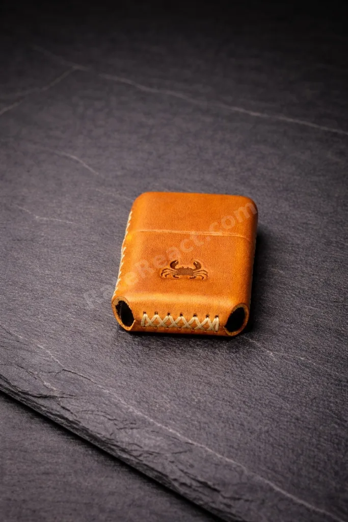 Hakiki Deri kaplı Çakmak veKılıfı – El Yapımı Benzinli Çakmak Kılıfı - Maderiva Leather
