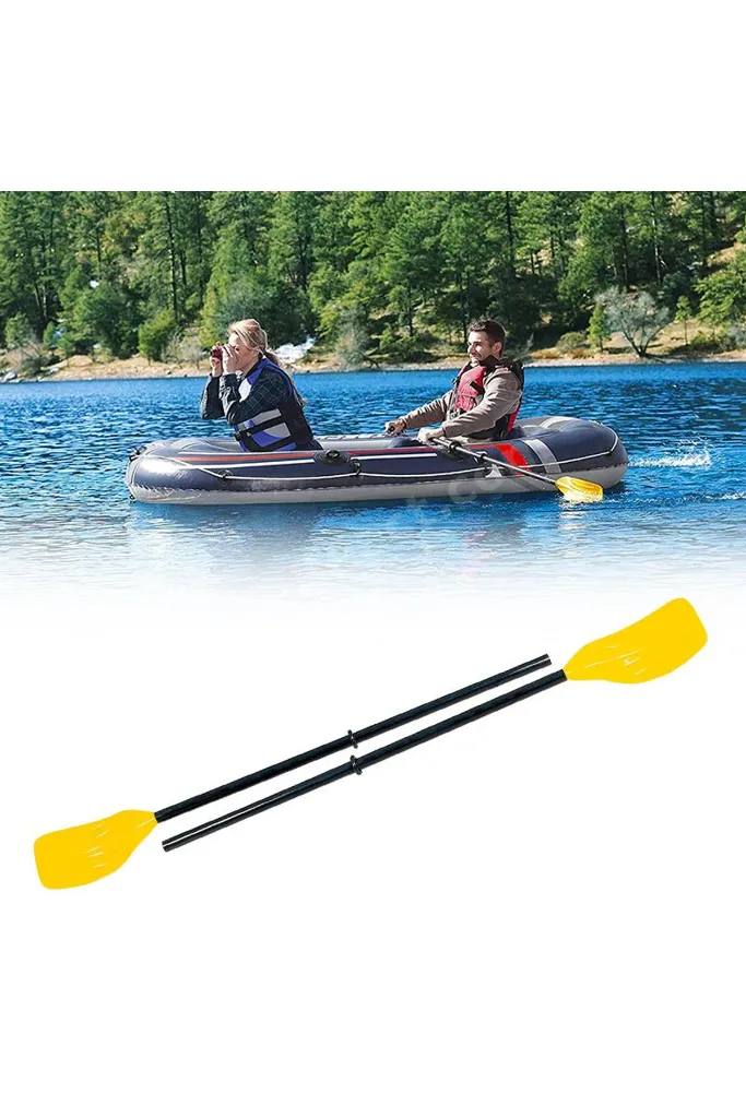 3 Parça Şişme Bot Küreği Takımı 124 cm  62015 Raft Boat Double Paddles