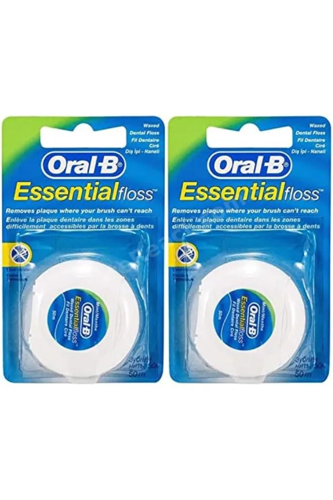 TTKTEKNOLOJİ Oral-B Floss Naneli ve Mumlu Diş İpi 50 m x 2 Adet TTKTEKNOLOJİ 2026 395519