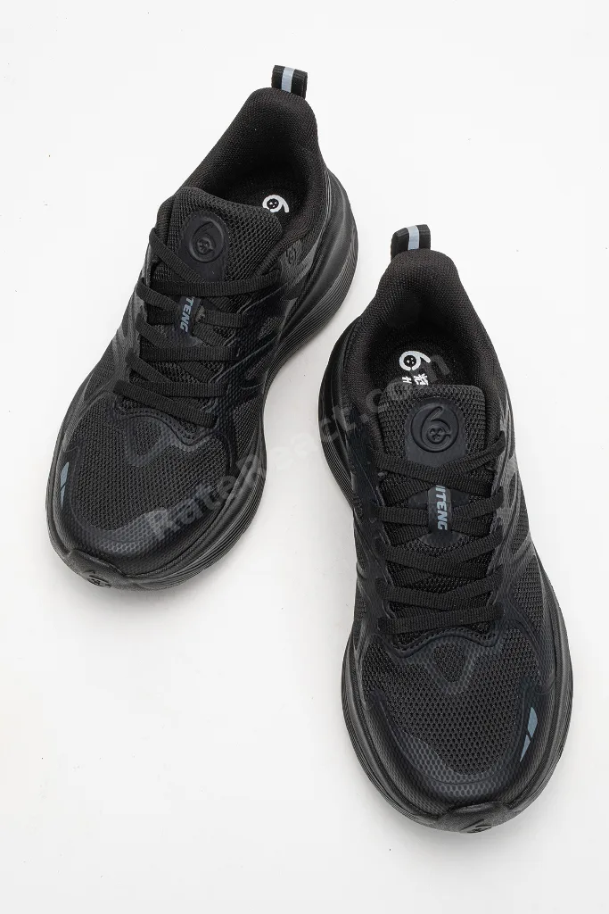 HUMMTO Kadın Kalın Hafif Tabanlı Sneakers & Spor Ayakkabı MC 21406 SİYAH