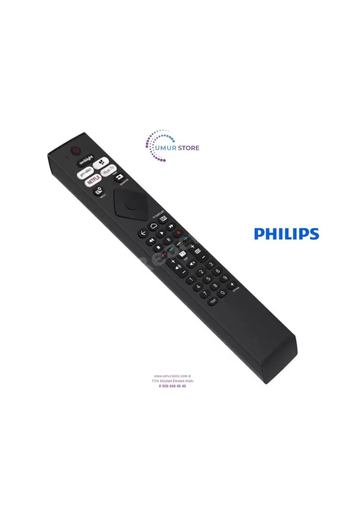 Philips İle Uyumlu Model 48OLED718/12 OLED TV Kumanda-Mikrofonsuz