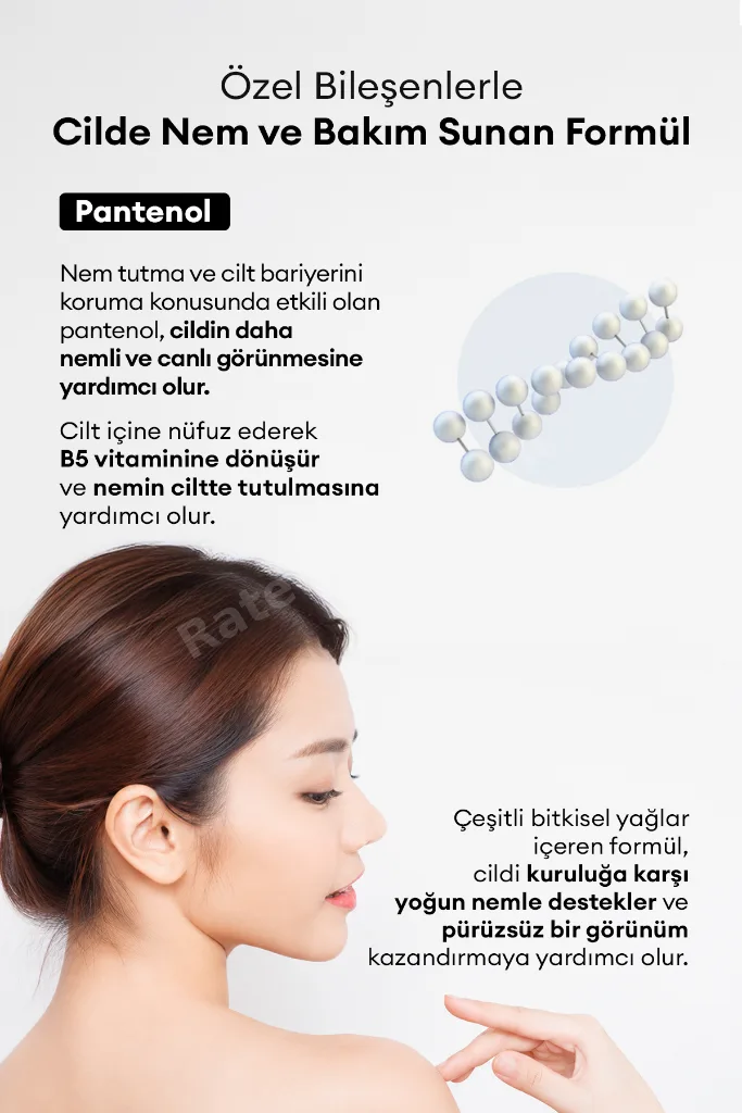 Pantenol İçeren Nemlendirici Vücut Losyonu Original Body Lotion (Ivory Musk)