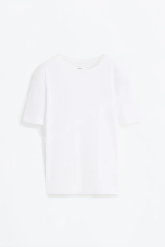 Basic bisiklet yaka t-shirt