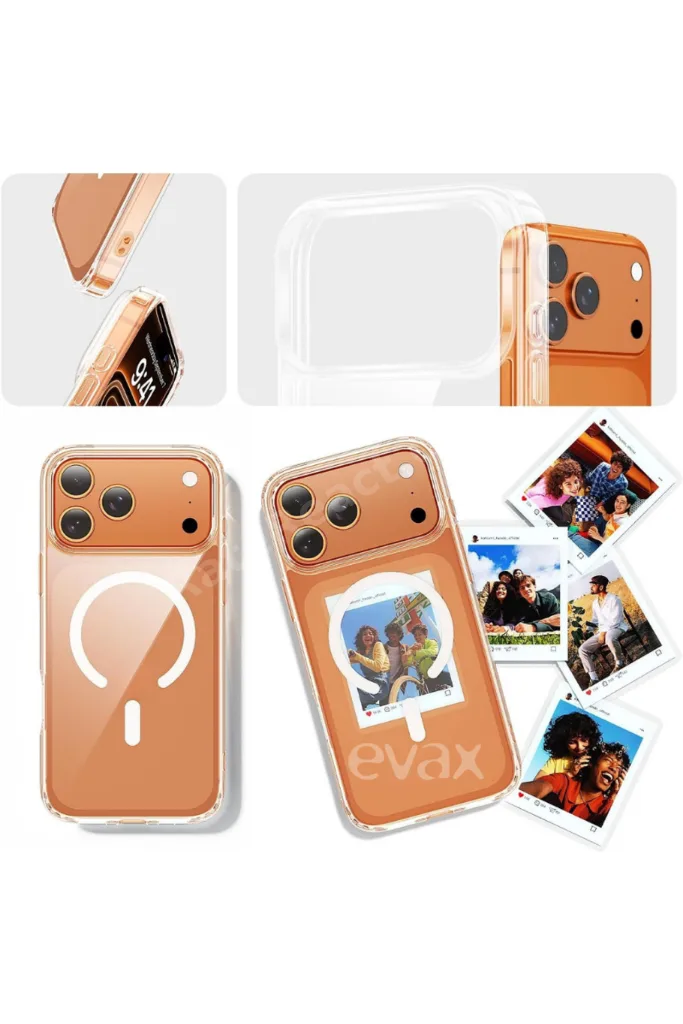 [3'ü 1 Arada] iPhone 17 Pro Max Uyumlu 1 MagSafe Kılıf + 1 Ekran Koruyucu + 1 Kamera Lens Koruyucu