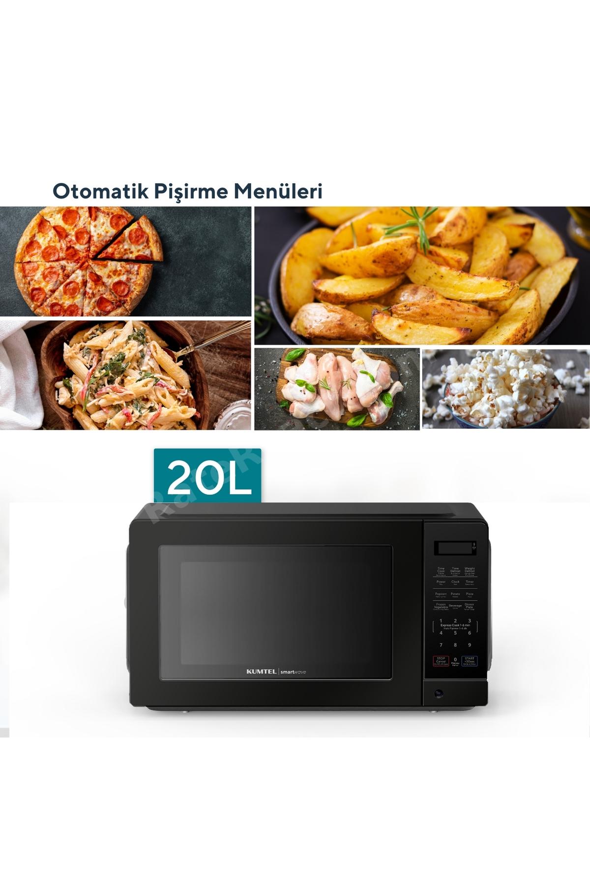 HMIN-02 Smartwave Dijital Inverter Mikrodalga - Siyah