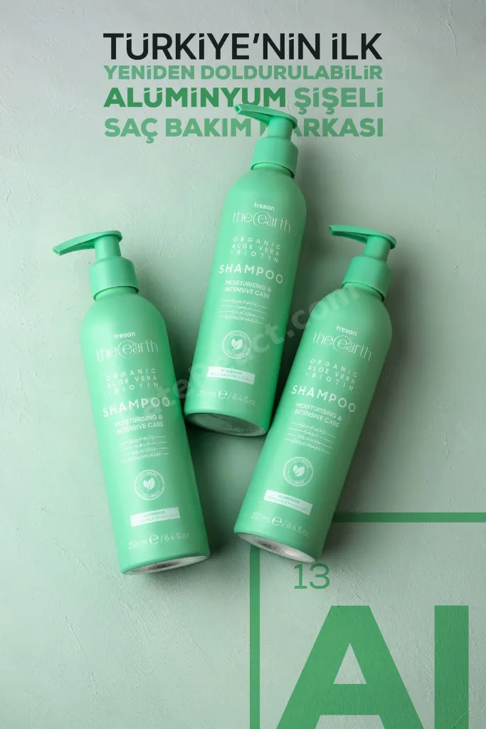 Organic Aloe Vera Biotin Şampuan 250 ml