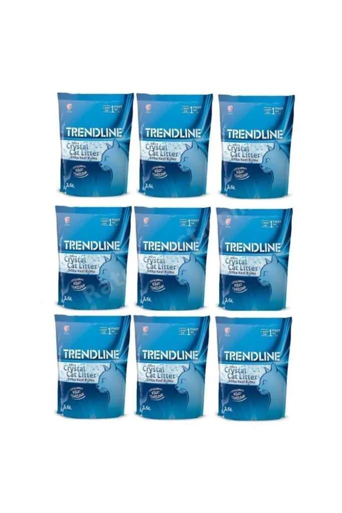 Kristal Kedi Kumu 3.6 Lt 9 Adet Eko Paket