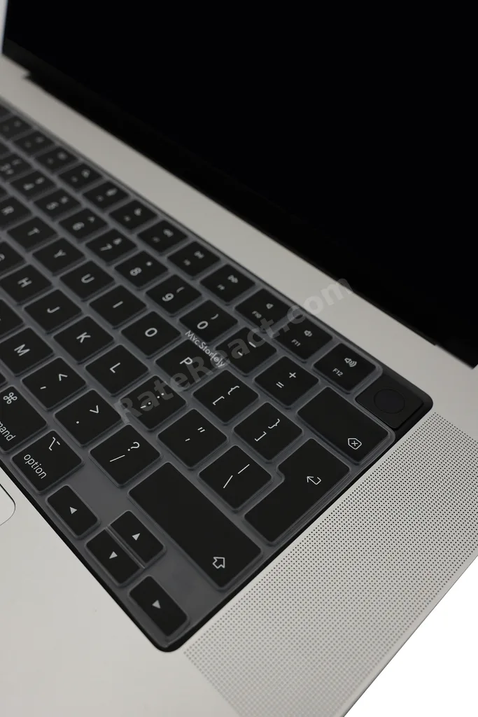 Macbook Air Pro Klavye Koruyucu Silikon Kılıf M5 M4 M3 M2 M1, İngilizce Baskılı UK-Ters L Enter Tipi