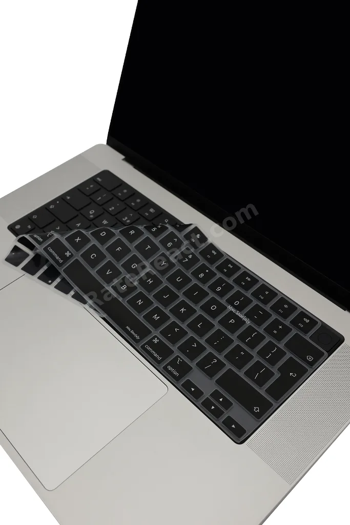 Macbook Air Pro Klavye Koruyucu Silikon Kılıf M5 M4 M3 M2 M1, İngilizce Baskılı UK-Ters L Enter Tipi