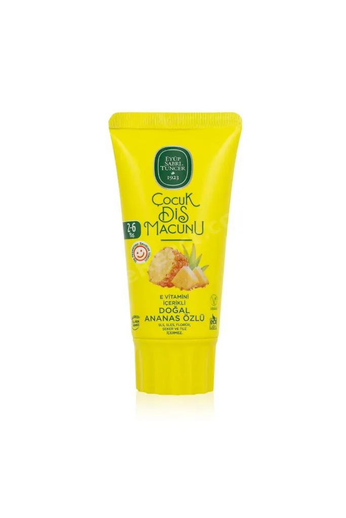Doğal 5 Adet Ananas Özlü Diş Macunu 60 ml, Rosie Hediye