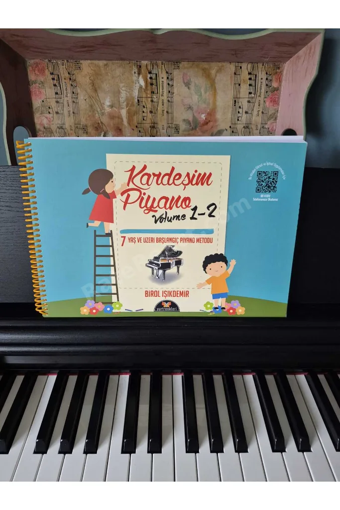 Piyano Metodu Kardeşim Piyano Volume 1-2